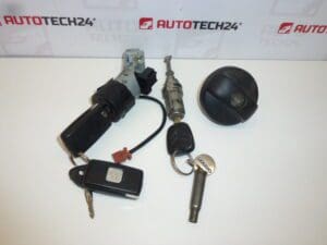 Citroën C2 C3 lock set 3 keys 4162FP