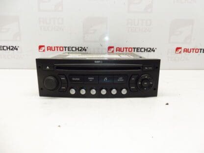 Car radio with CD Blaupunkt RD4 N2 MP3 Citroën Peugeot 9664770277 6574Y7