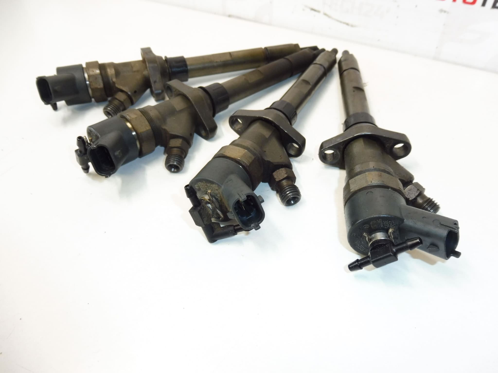 Bosch Injector Set 2.0 and 2.2 HDI 0445110036 Mileage 182,000 km - Image 2