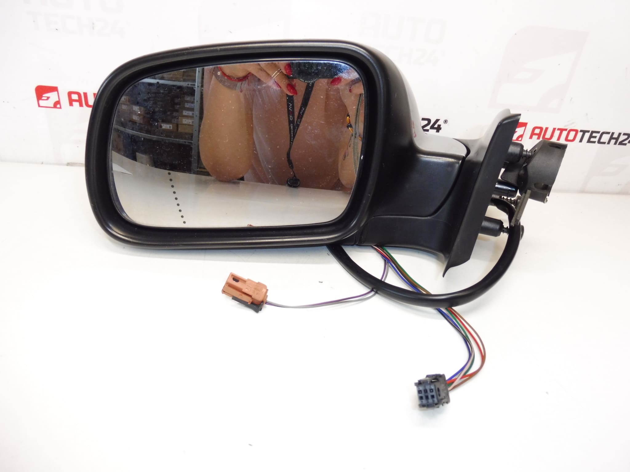 Left Electric Folding Mirror EZRC Peugeot 307 8149VV - Image 2