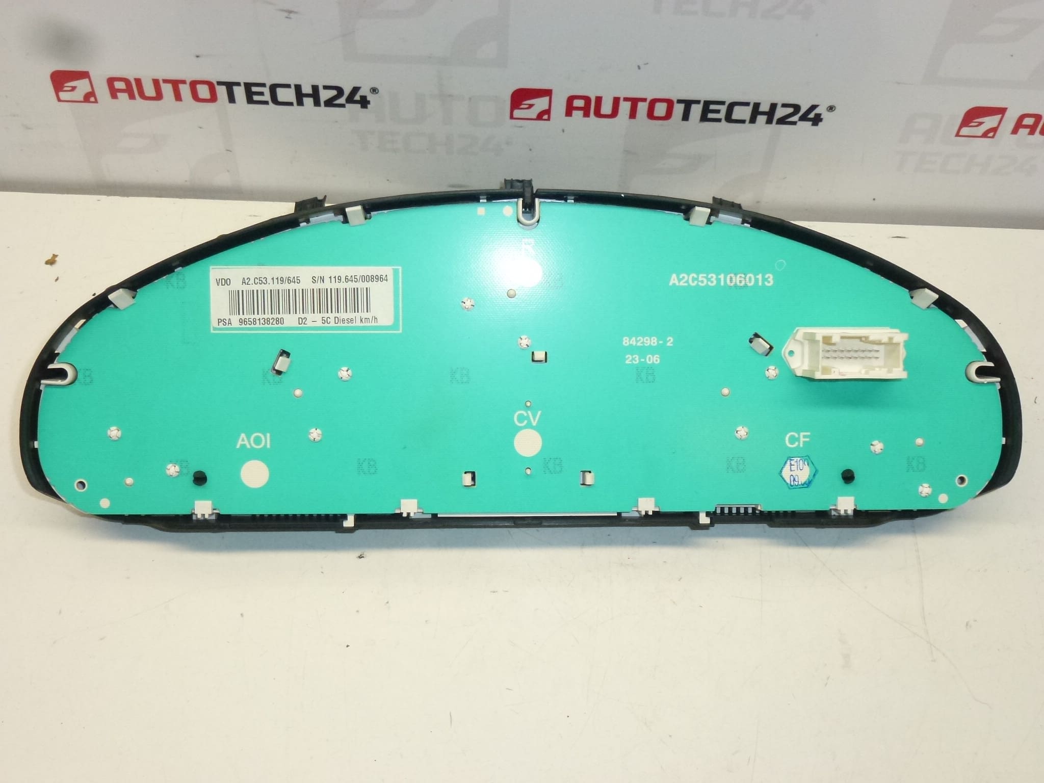 Tachometer Peugeot 407 188 Thousand Km 9658138280 - Image 2