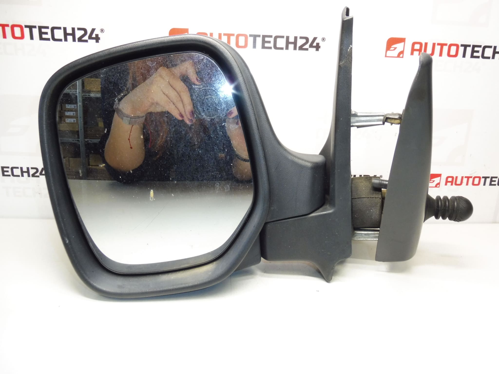 Left Side Mirror CitroËn Berlingo II Mechanical 8153HL 8153PK - Image 2