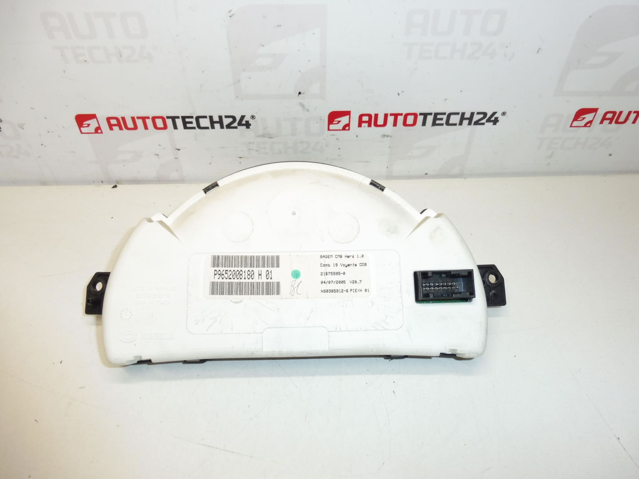 Speedometer with Mileage 172000 km Citroën C2 C3 9652008180 6105EV - Image 2