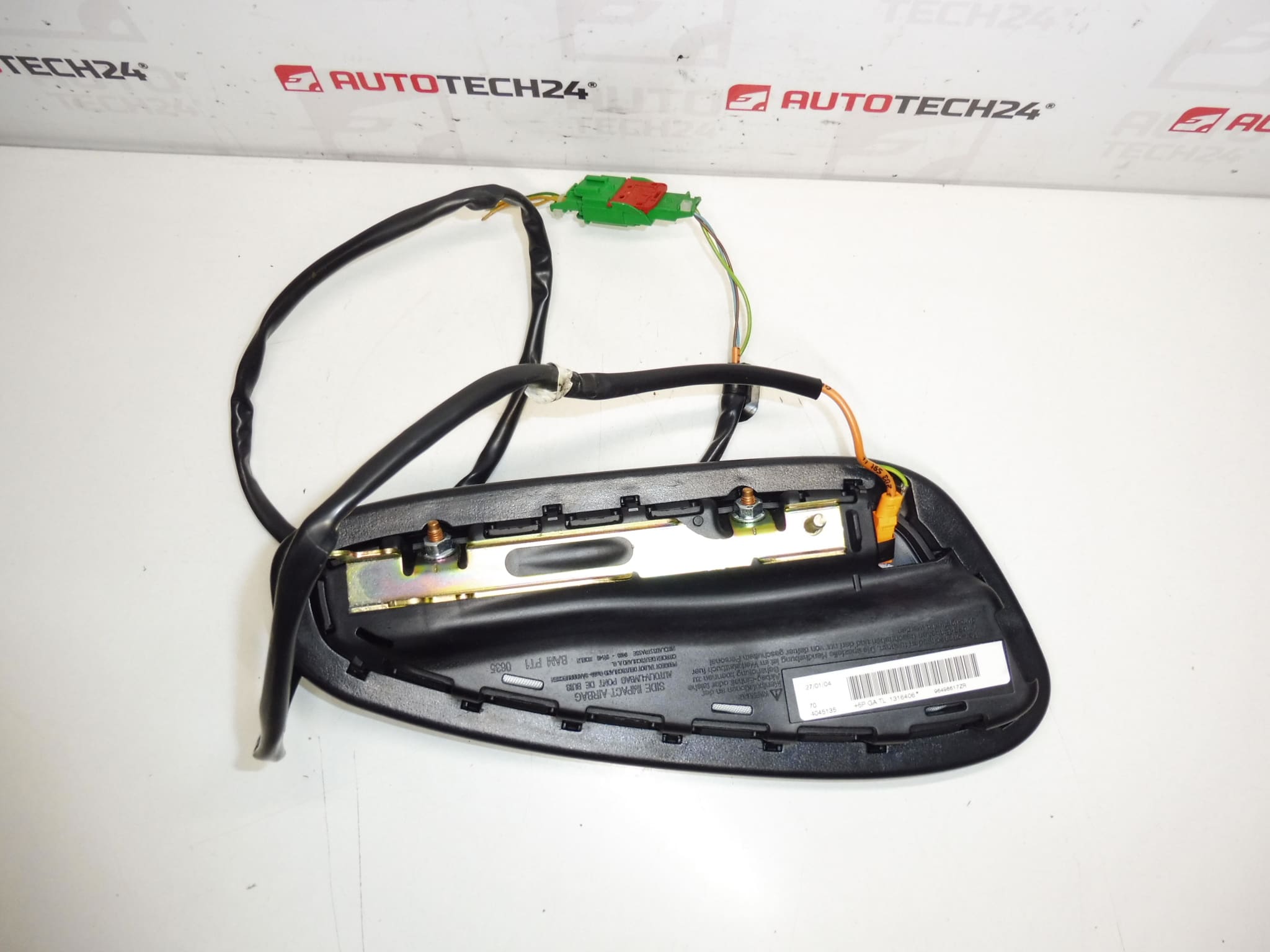 Passenger Seat Airbag Peugeot 206 96498617ZR 8216P3 - Image 2