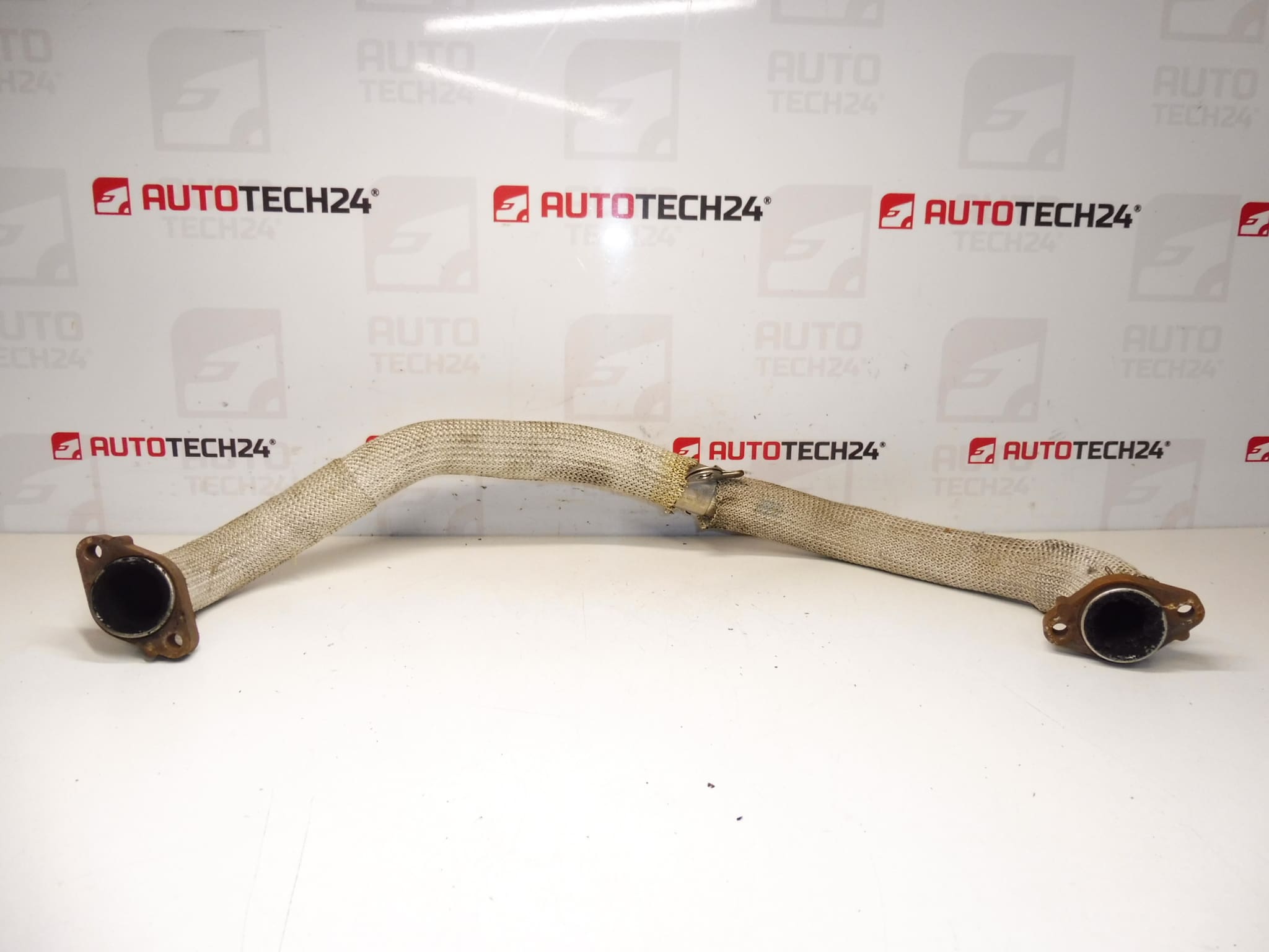 EGR Gas Recirculation Pipe Citroën Peugeot 2.2 HDI 125 KW 9661897380 1618T4 - Image 2