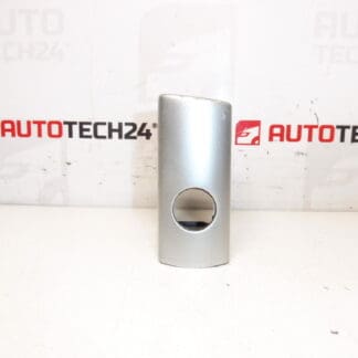 Left front door lock cover Citroën Peugeot chrome 9119L9