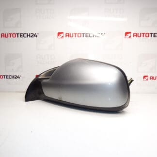 Left mirror Peugeot 307 gray EZAC 8149AW