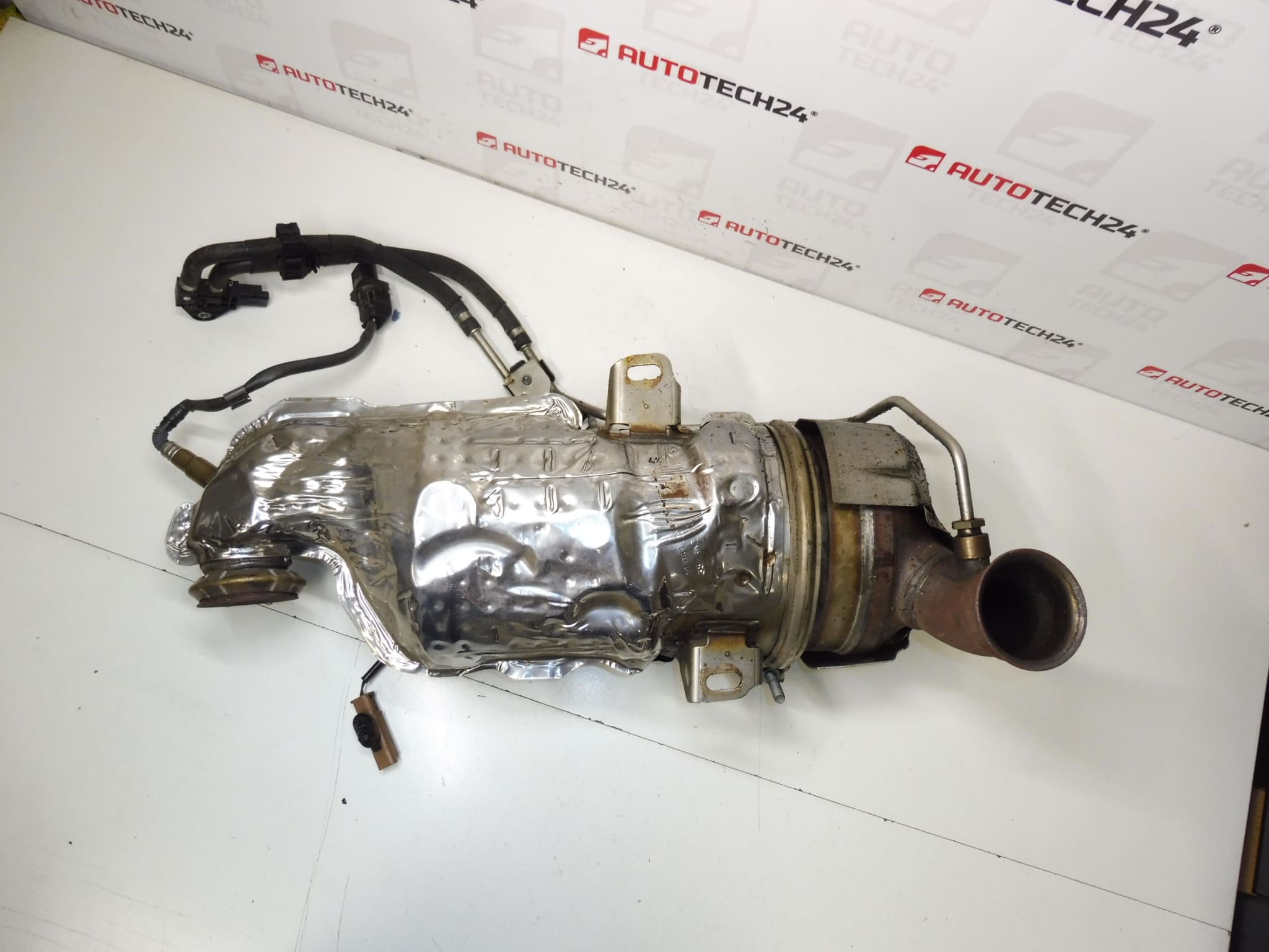 Diesel particulate filter FAP 1.6 HDI 68kw with Citroën Peugeot F026N catalyst