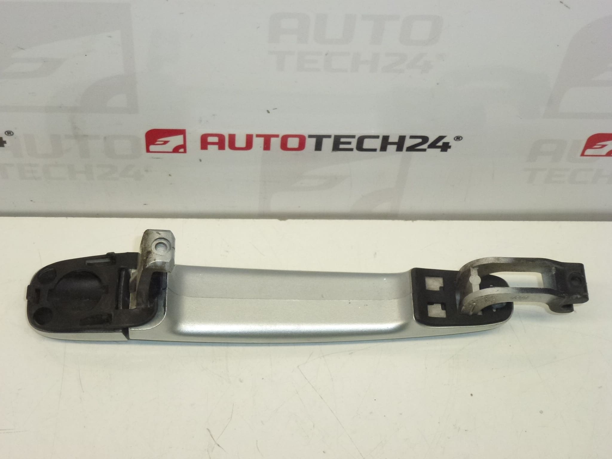 Door Handle Citroën Peugeot Silver EZRC 9101W4 - Image 2