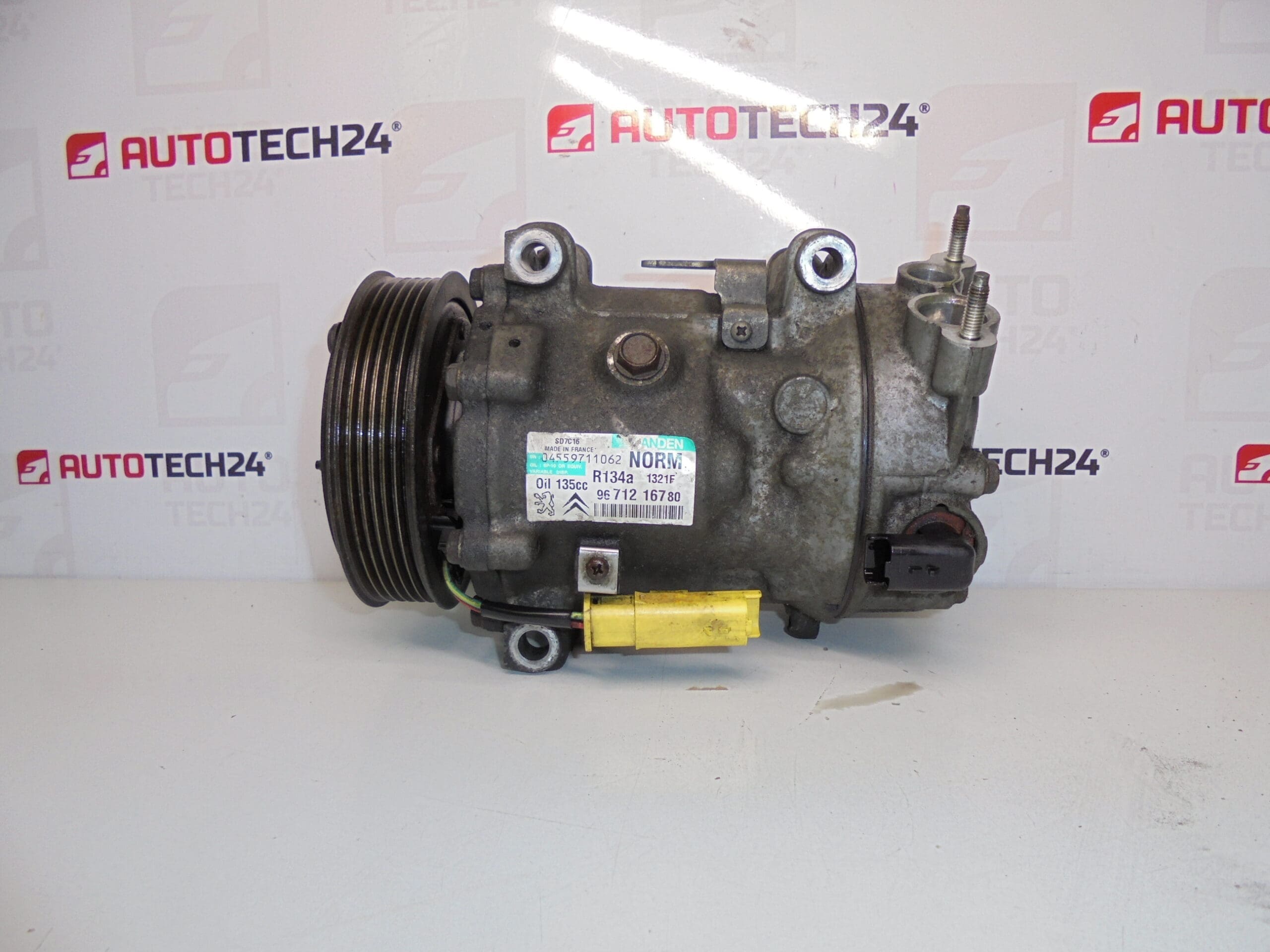 Air conditioning compressor Sanden SD7C16 1321F 9671216780 9825868180 648734