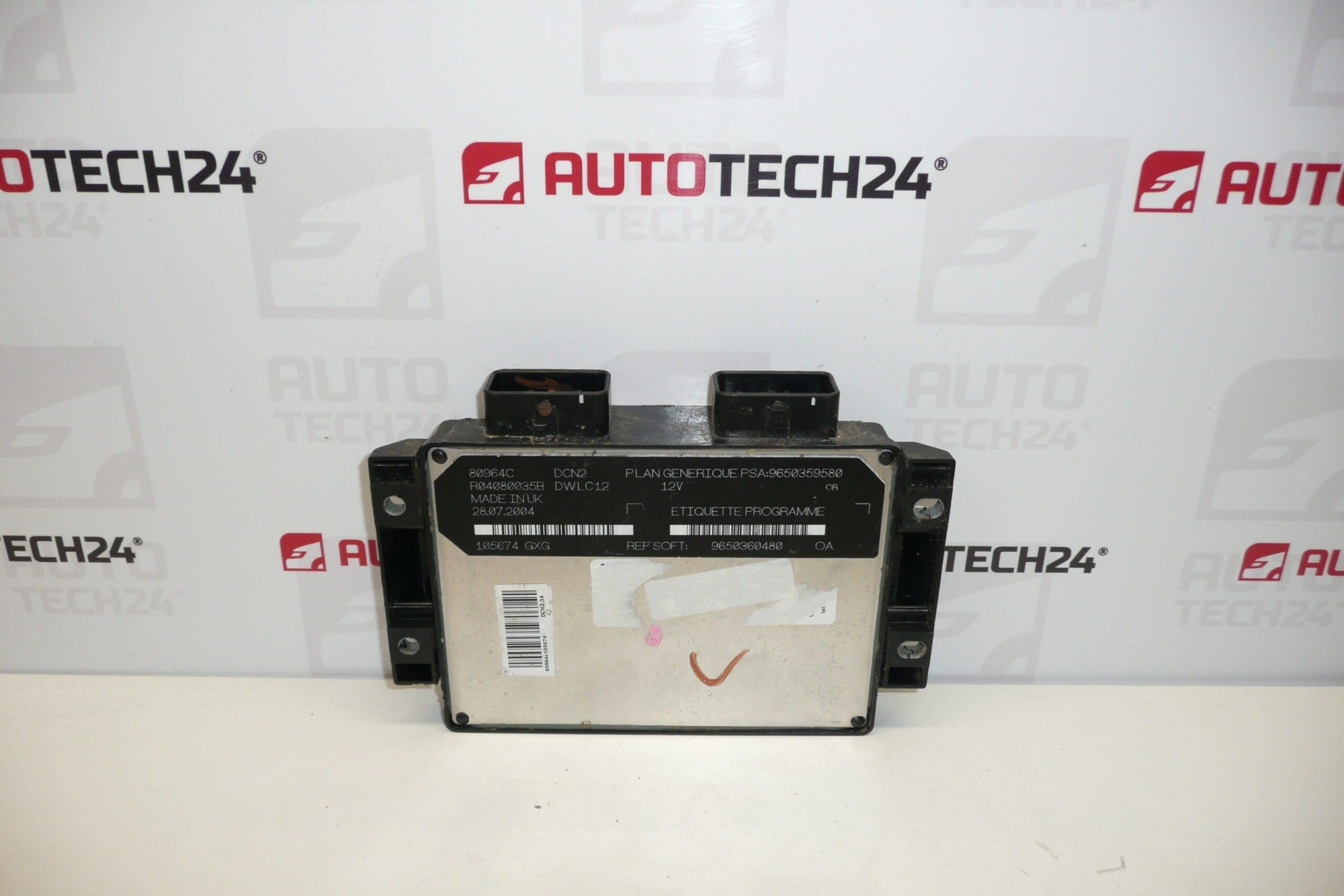 LUCAS DCN2 DWLC12 Engine Control Unit 1.9D 9650359580 105674 GXG - Image 2