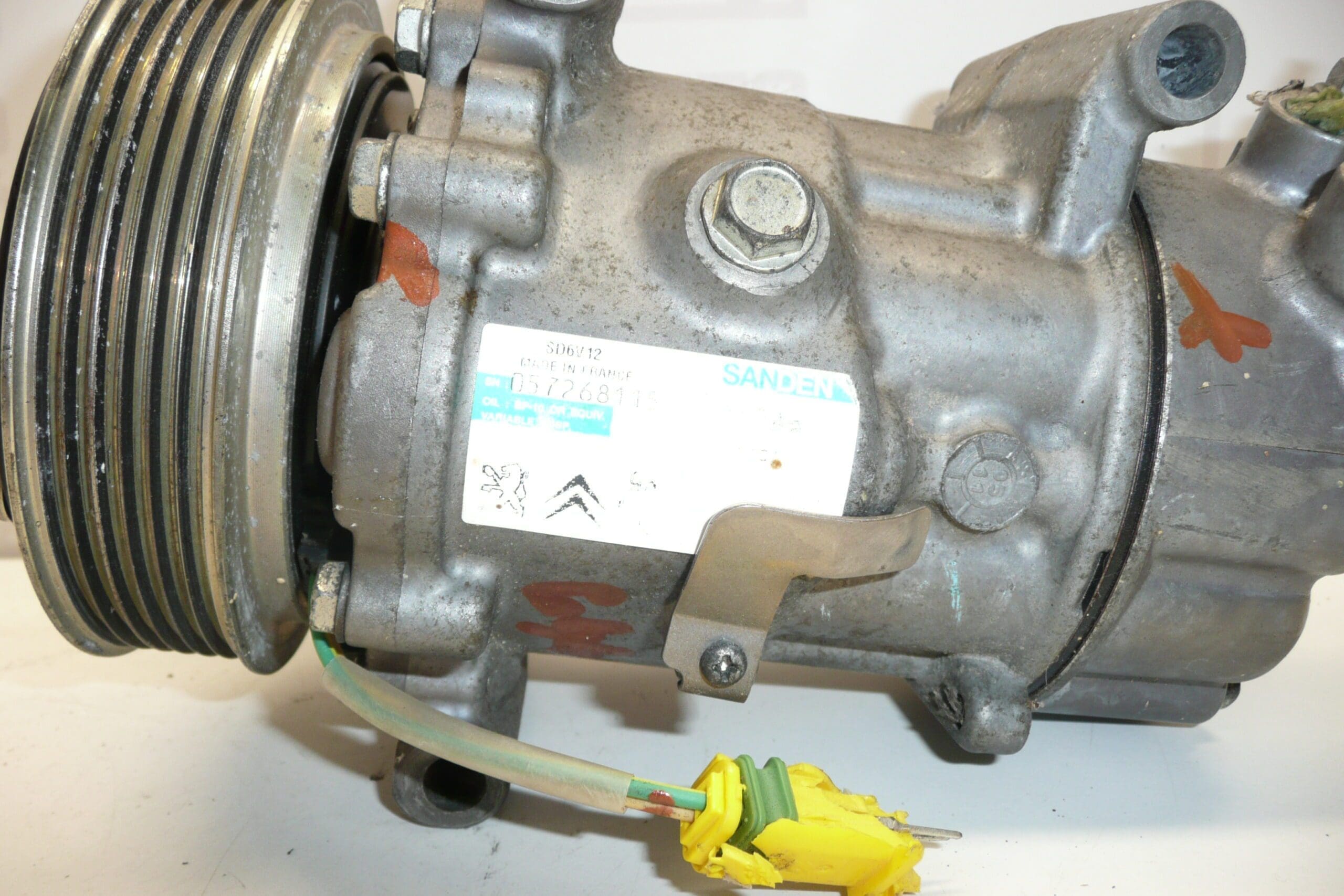 Sanden SD6V12 Air Conditioning Compressor (6453QF, 6453QE) - Image 2