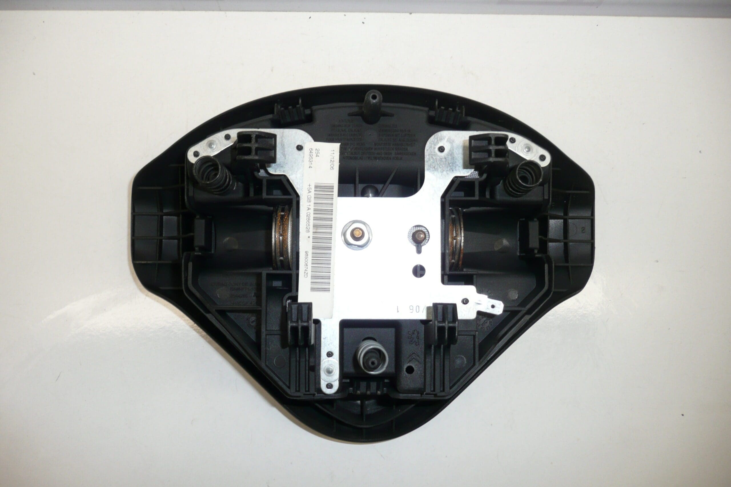 Steering wheel airbag Peugeot 207 96500674ZD 4112JA