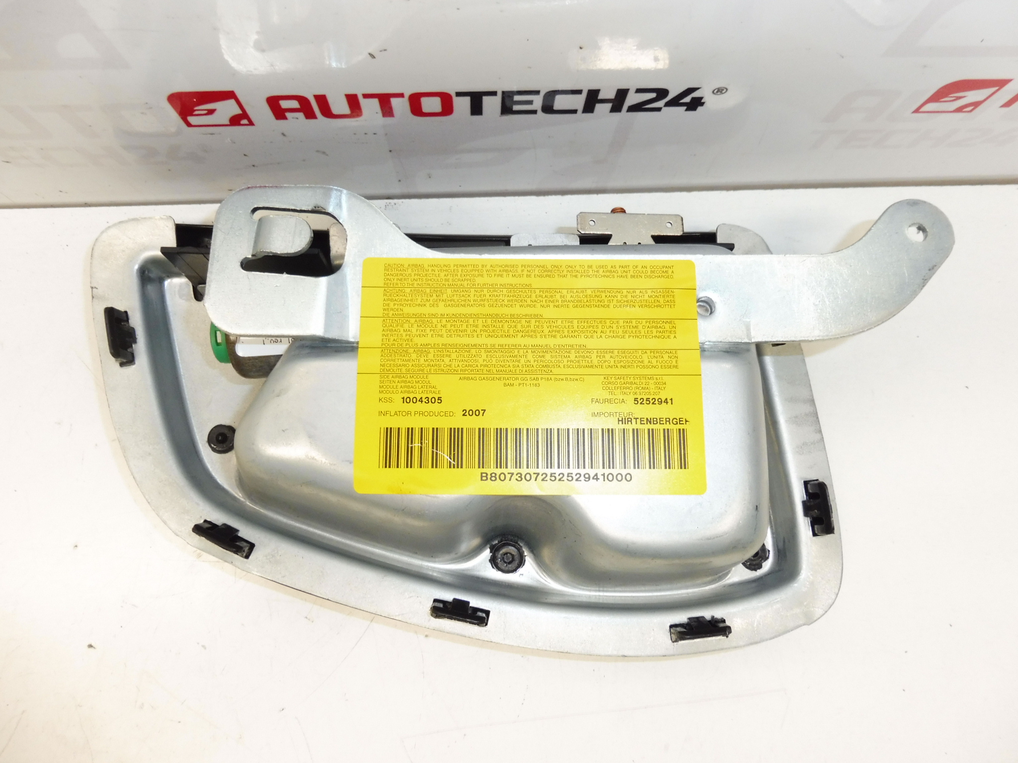 Airbag for passenger seat Citroën C8 Peugeot 807 5252941 8216NR