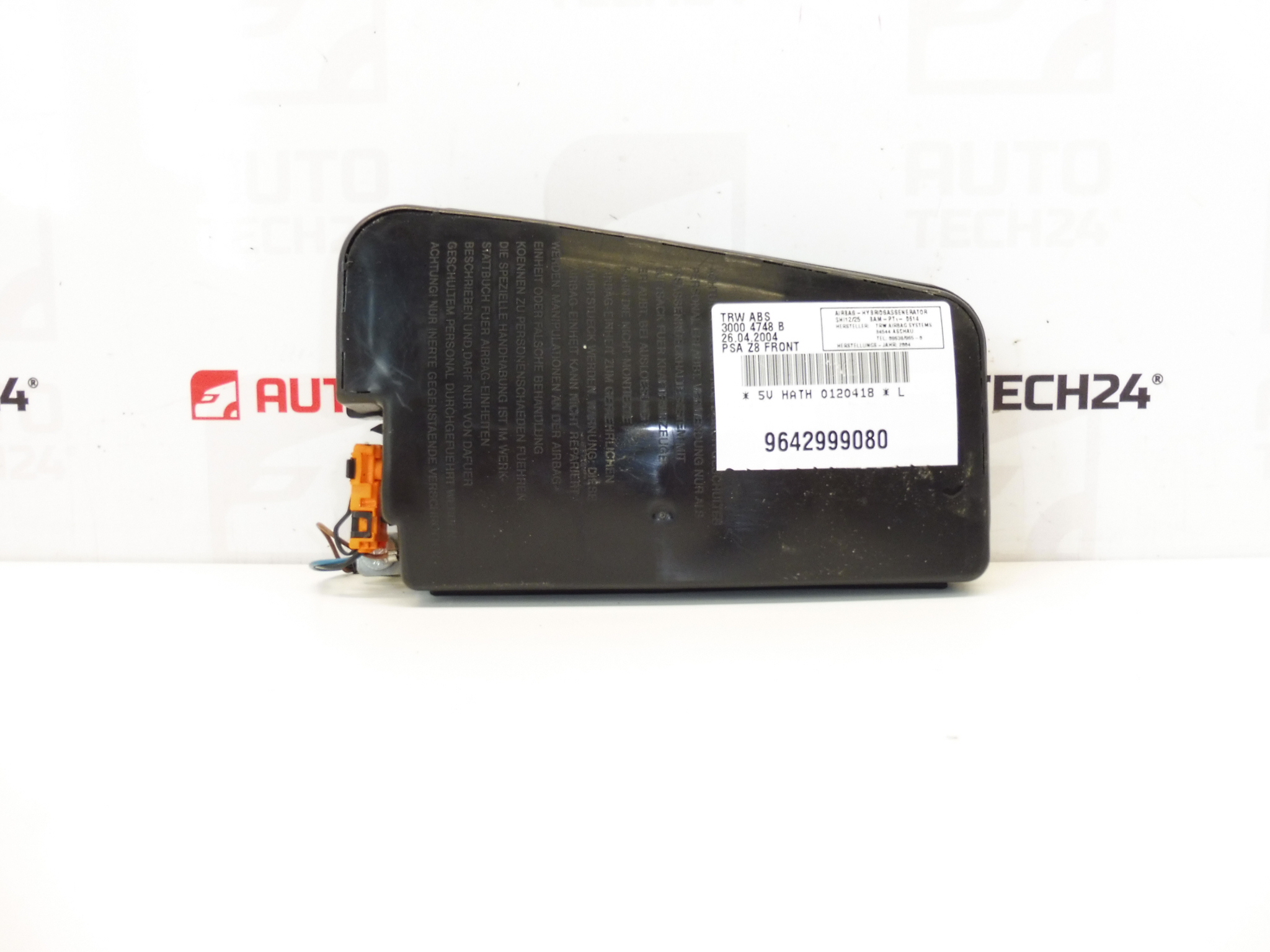 Left front seat airbag Peugeot 607 9642999080 30004750 8216L3