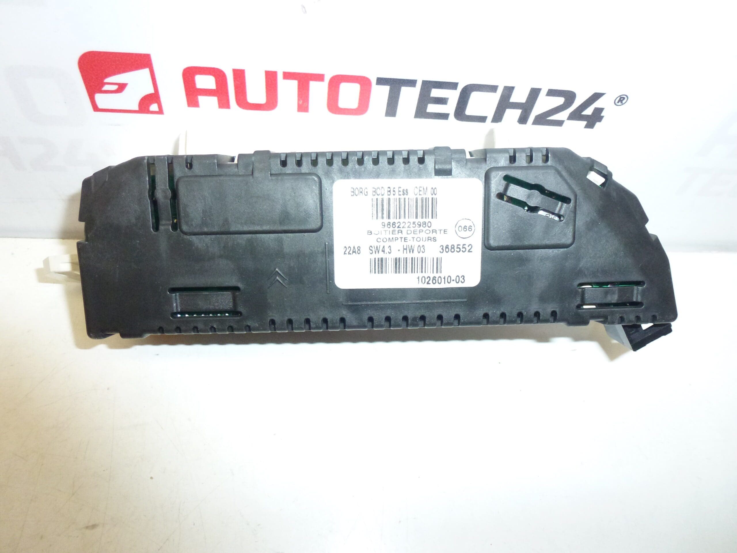 Display tachometer Citroën C4 9654149280 6106E1