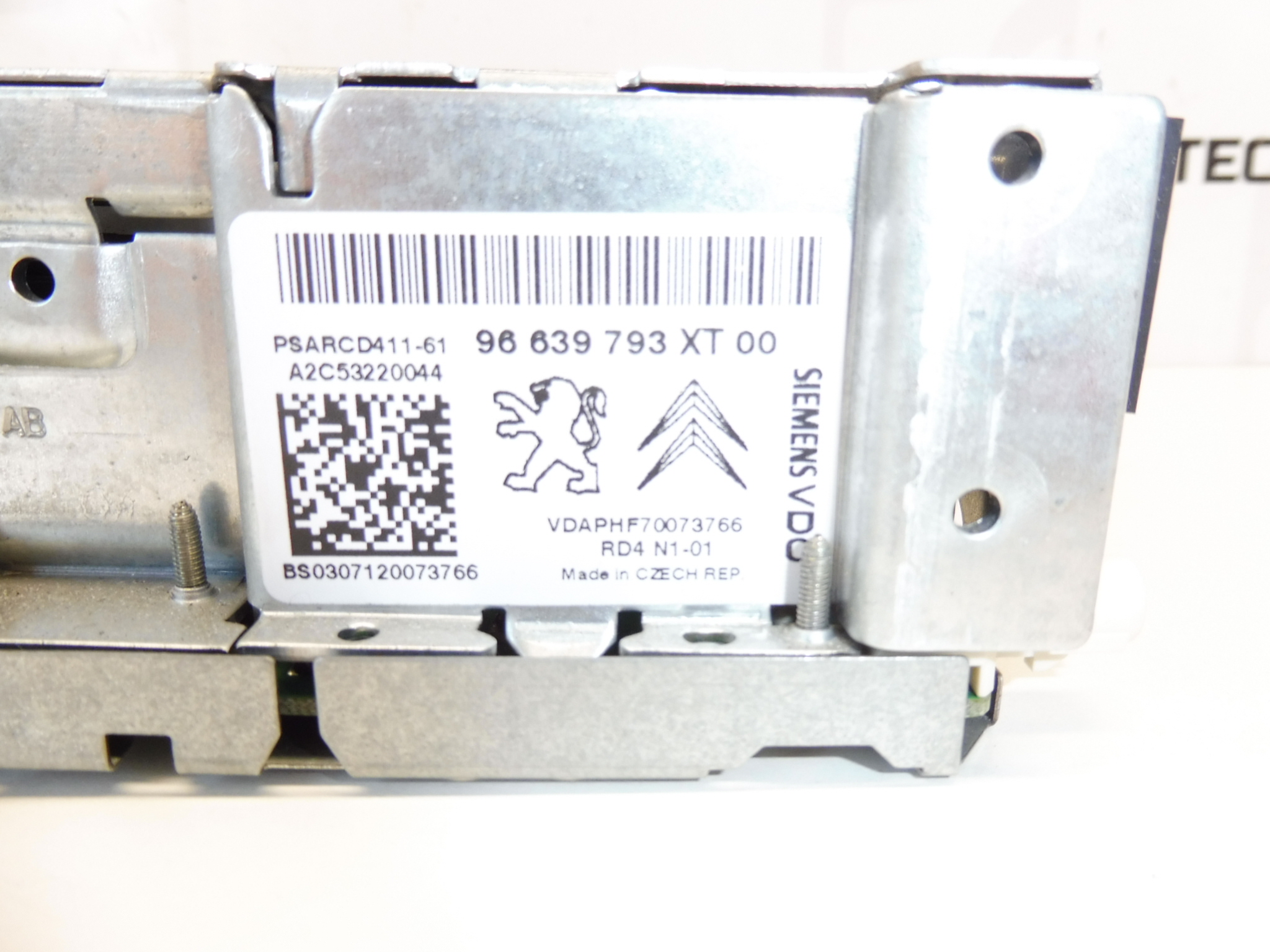 Car radio CD Citroën Peugeot 96639793XT 16077504XT