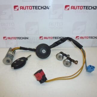 Set of locks + one key Citroën Xsara 4162Z5 4162Z4