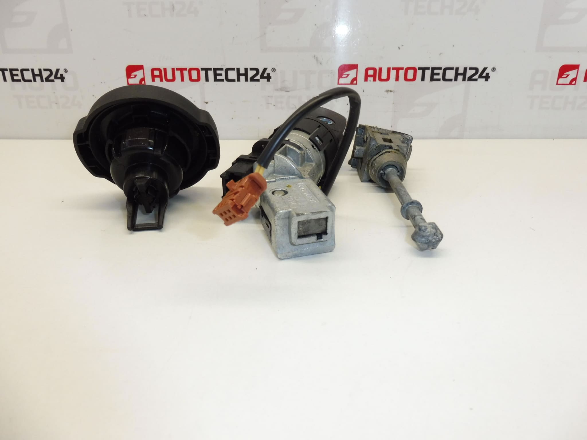 Lock Set with 1 Key for Citroën Peugeot 4162KF 1609233980 1606423680 - Image 2