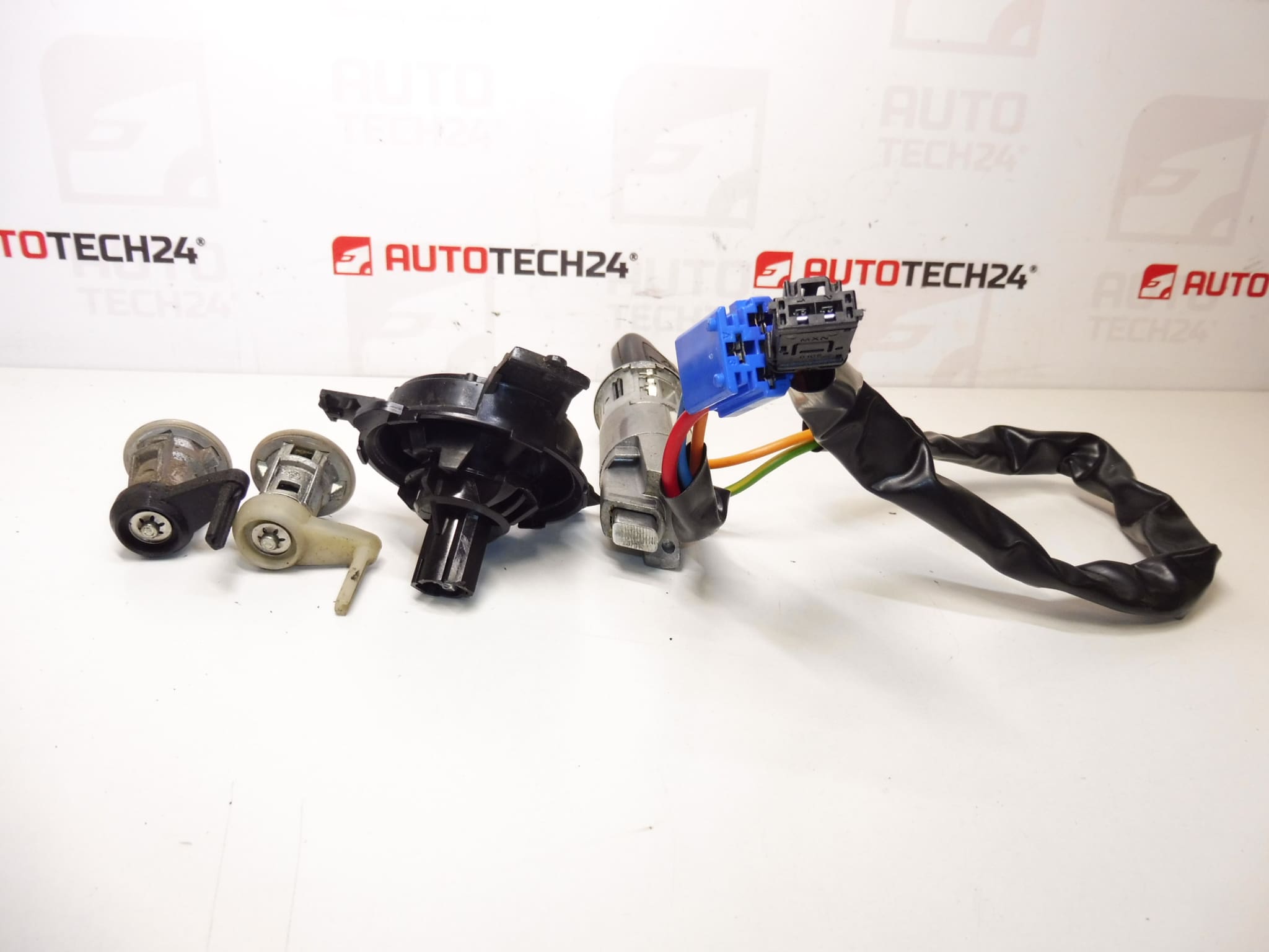 Lock set for Peugeot 206/206+ with 1 key (4162NR / 4162EZ) - Image 2
