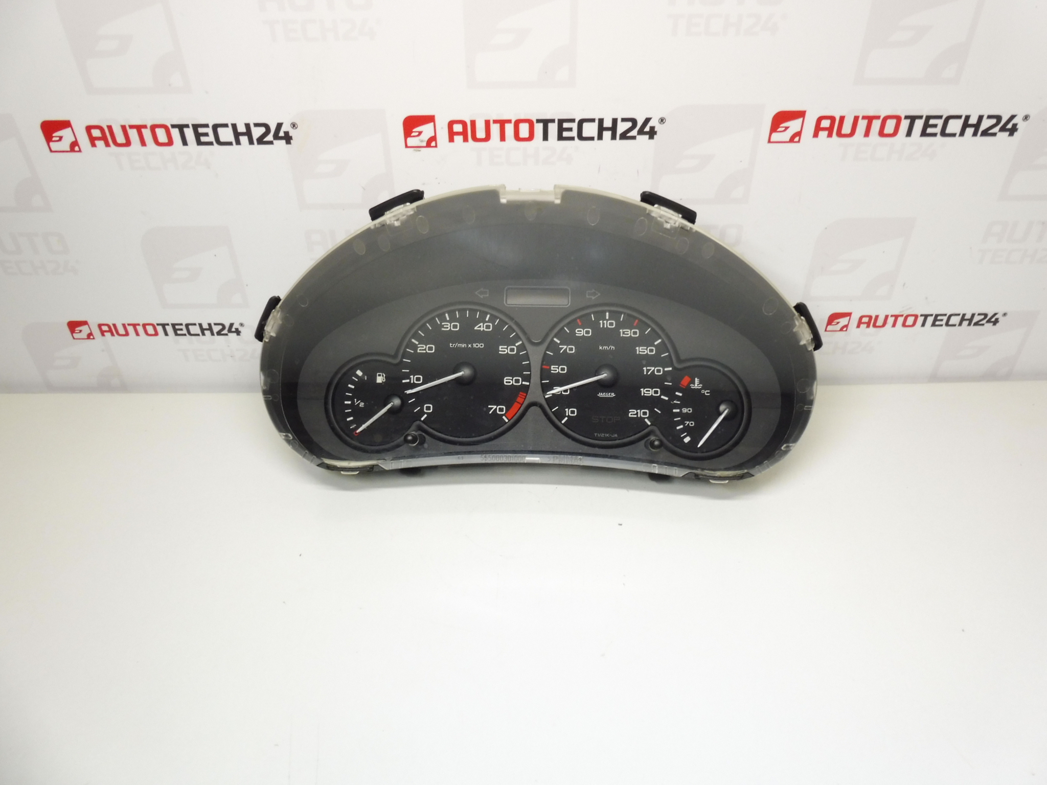 Speedometer alarms 46000 km Peugeot 206 9659728980 6106LG