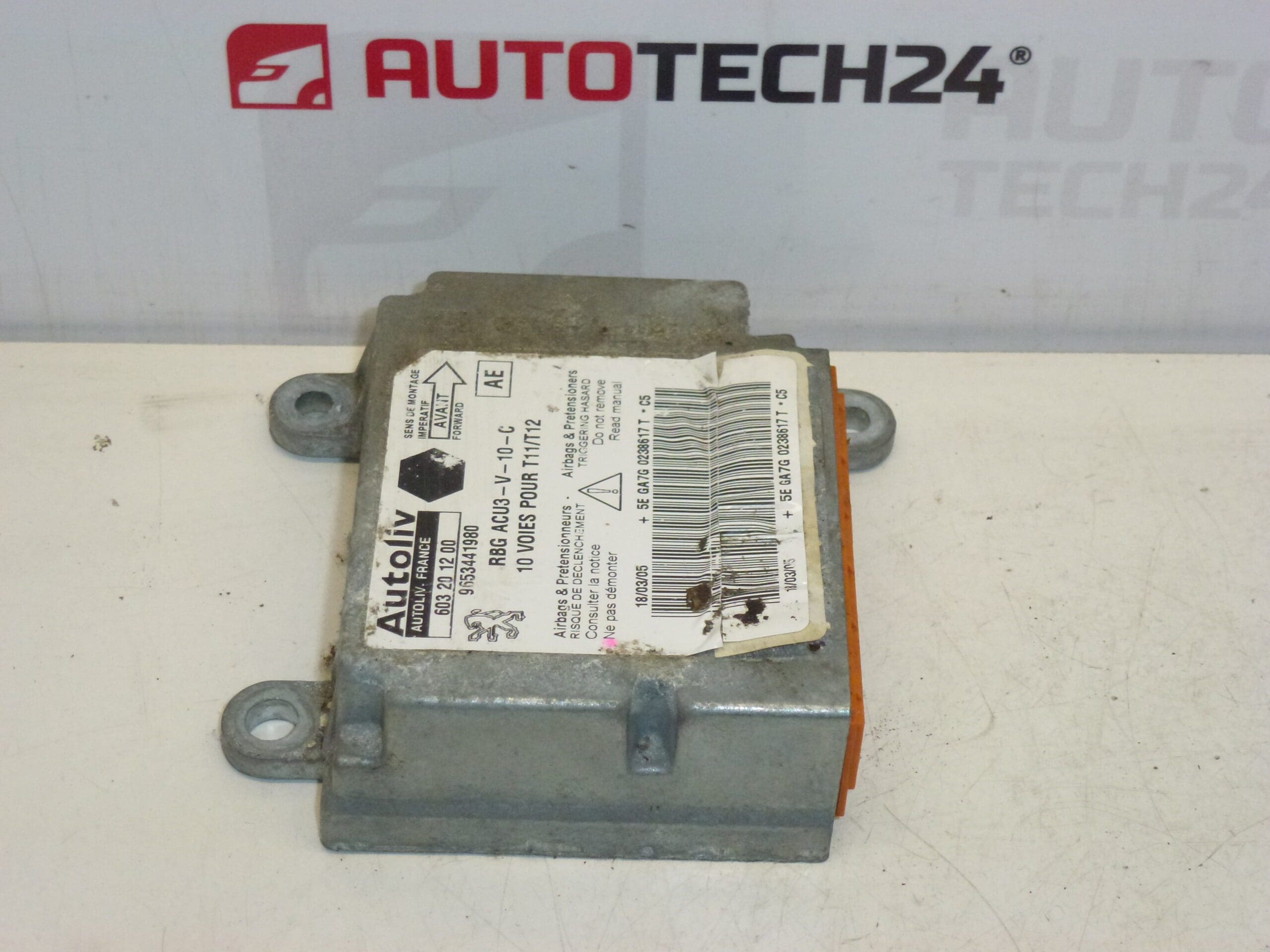 Peugeot 206 Airbag Unit 9653441980 6545GP