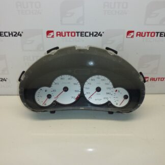 Speedometer alarms Peugeot 206 mileage 136000 km 9648836680 6104VA