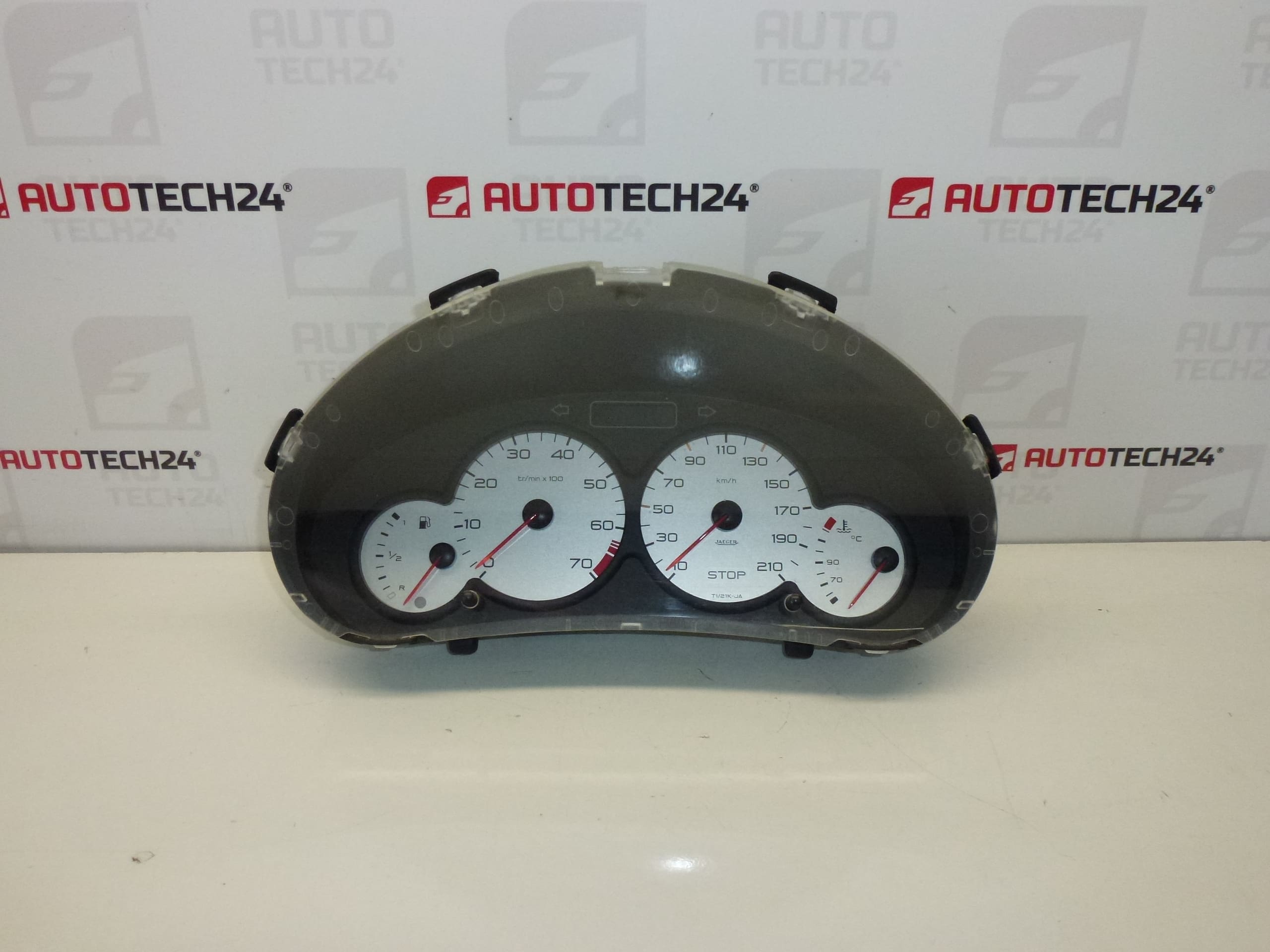 Speedometer alarms Peugeot 206 mileage 136000 km 9648836680 6104VA