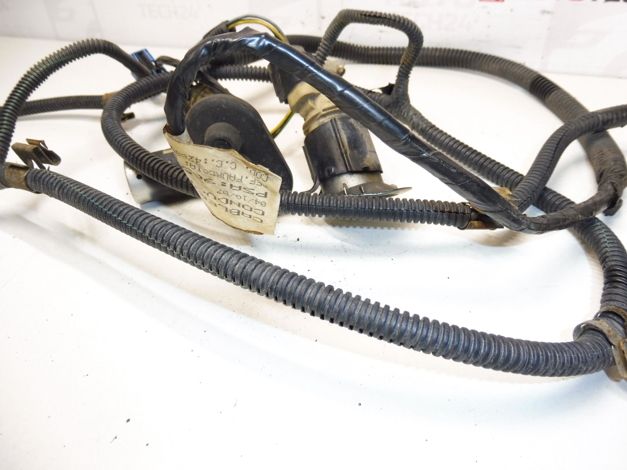 PDC wiring with sensors Peugeot 307 9653217780 6528T7