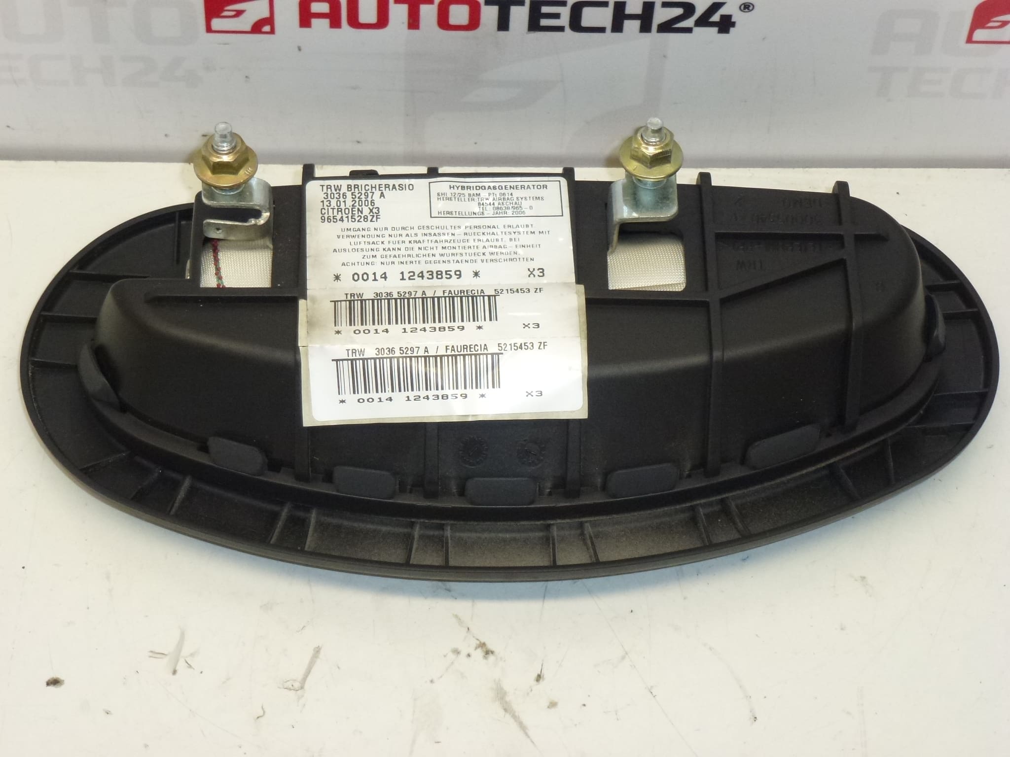 Side Airbag Citroën C5 I and II 96541528ZF 8216GP - Image 2