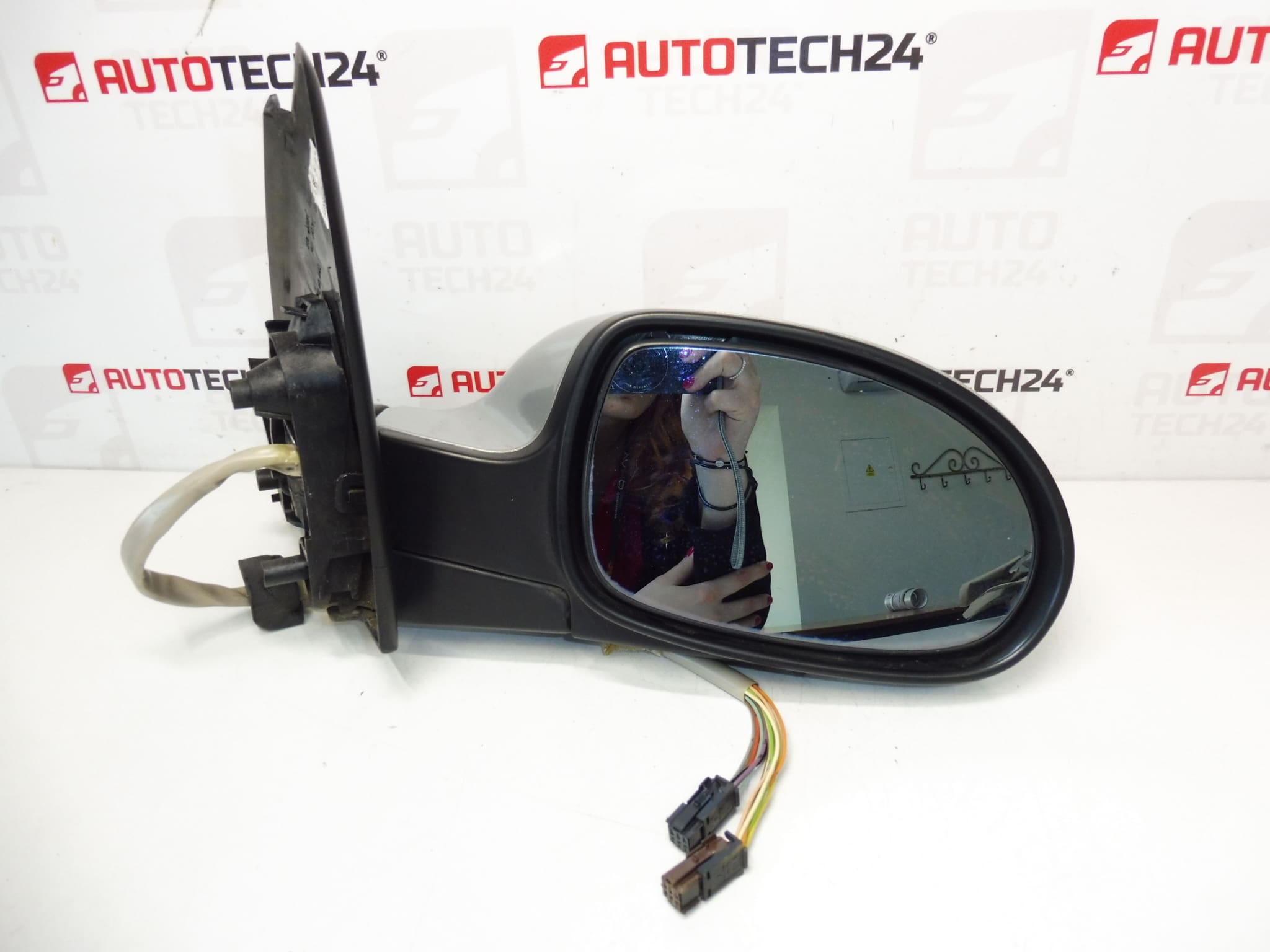 Right electric folding side mirror for Citroën C5 - EZRC 96532993XT 8149WH - Image 2