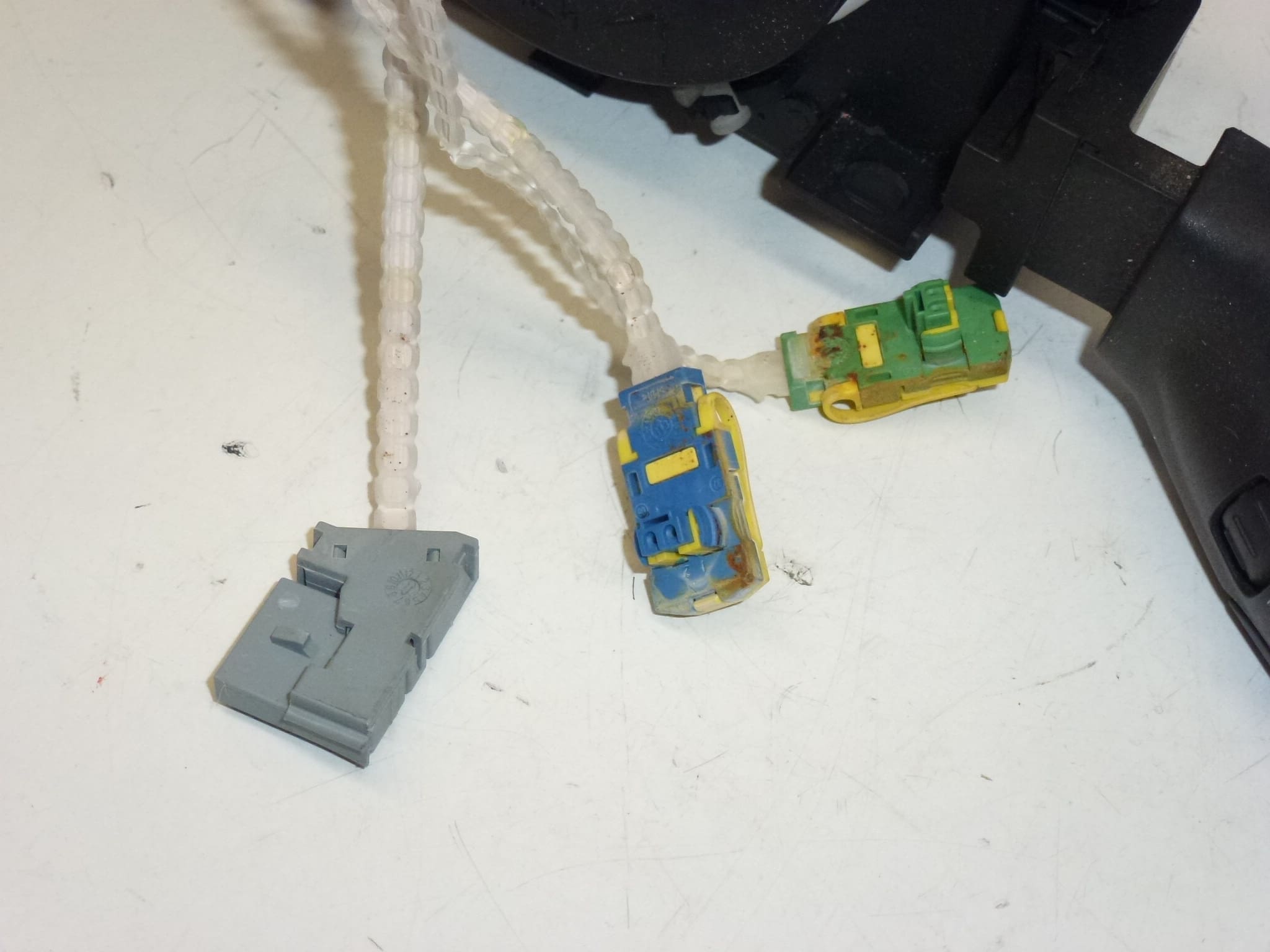 Citroën Peugeot Column Switch Controls 96593490XT 96605589XT 624296 - Image 2