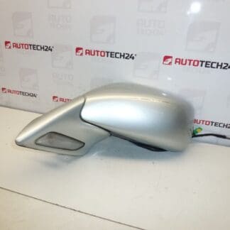 Rear view mirror left electrically folding gray EZRC Citroën C8 8153FS