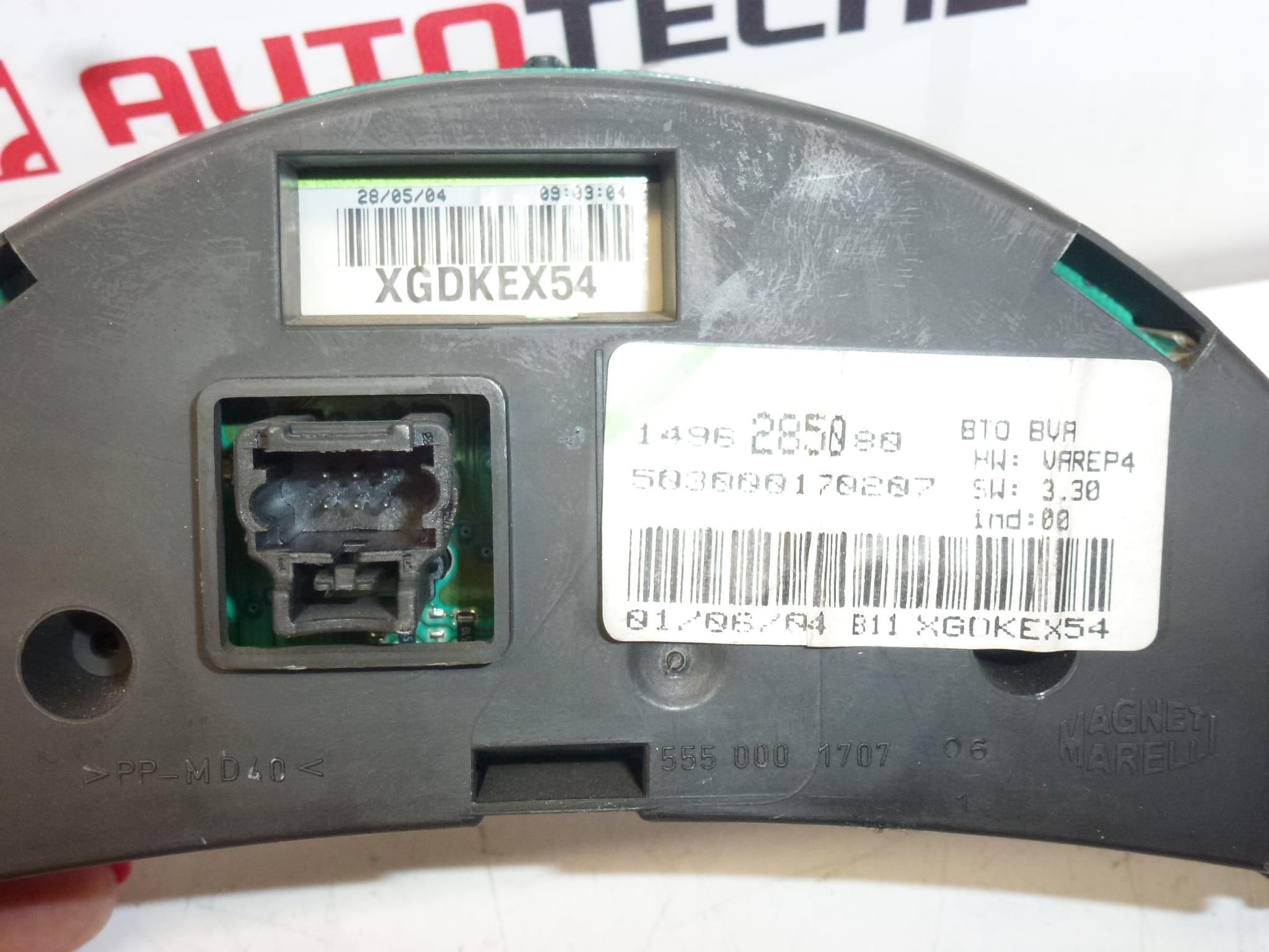 Display Citroën C8 Peugeot 807 Mileage 139000km 1496285080 610579 - Image 2