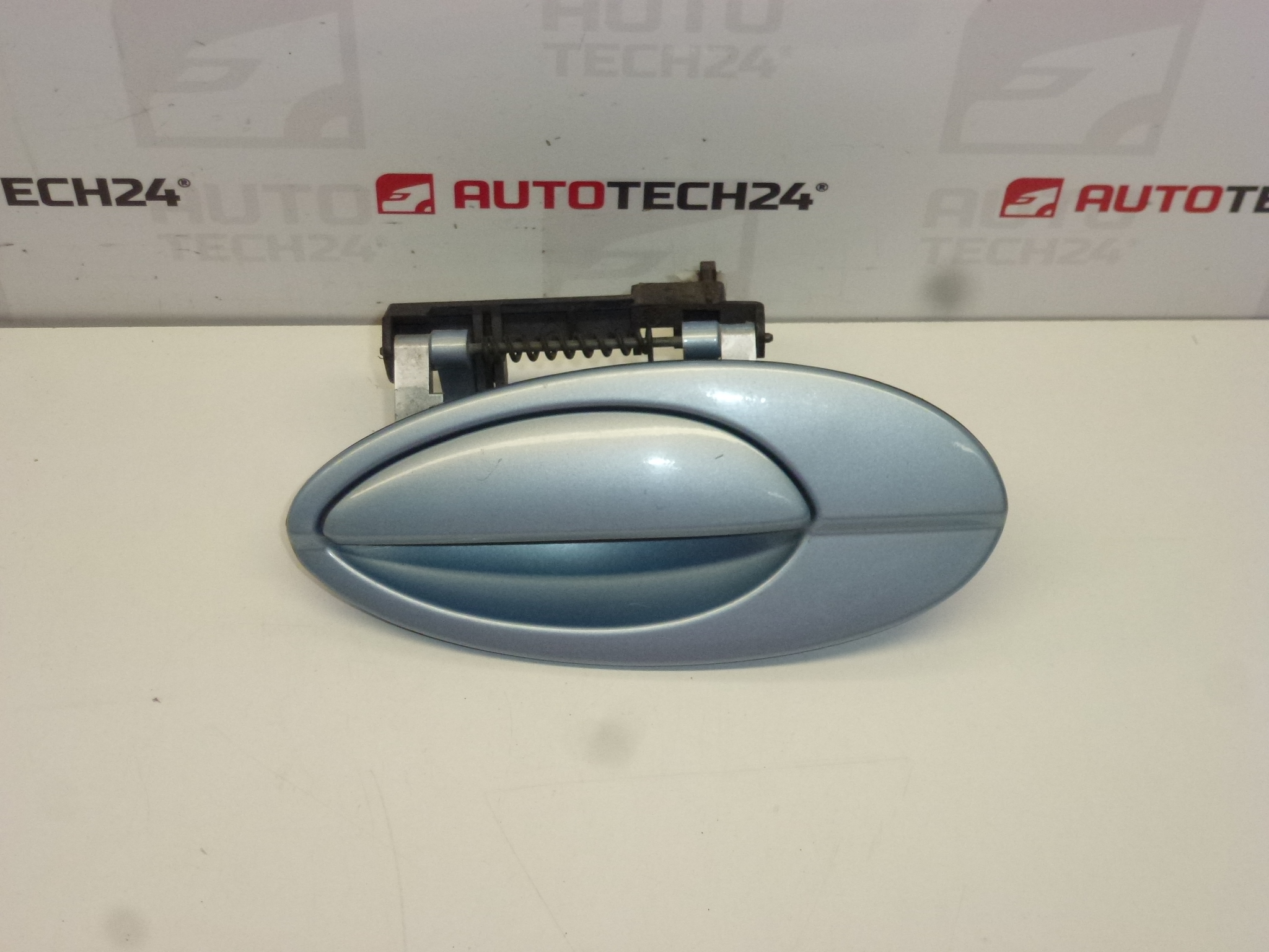 Left rear door handle Citroën C5 I and II 9631831077 9101S7 blue