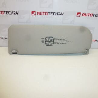 Sun visor Citroën C8 Peugeot 807