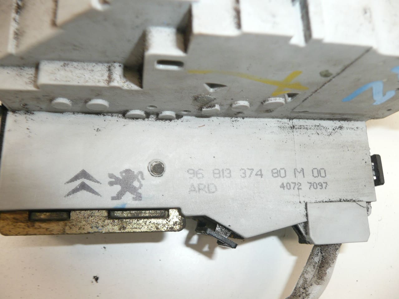 Right Door Lock Peugeot 407 9681337480 9138N8 - Image 2