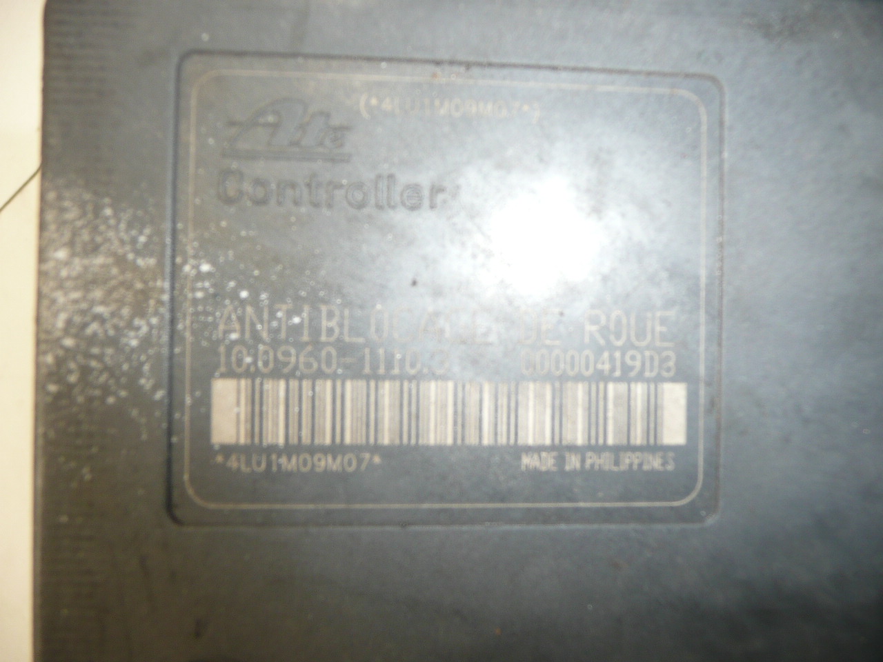 ABS pump ATE Citroën C5 I 9641767380