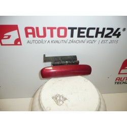 Door handle Citroën Xsara red met. 9101N5