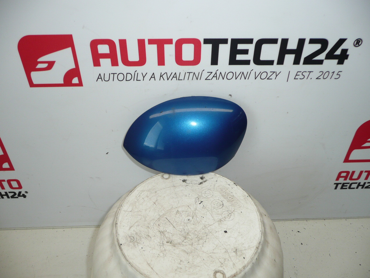 Cover, left mirror Peugeot 206 KMF 962843103F 815242