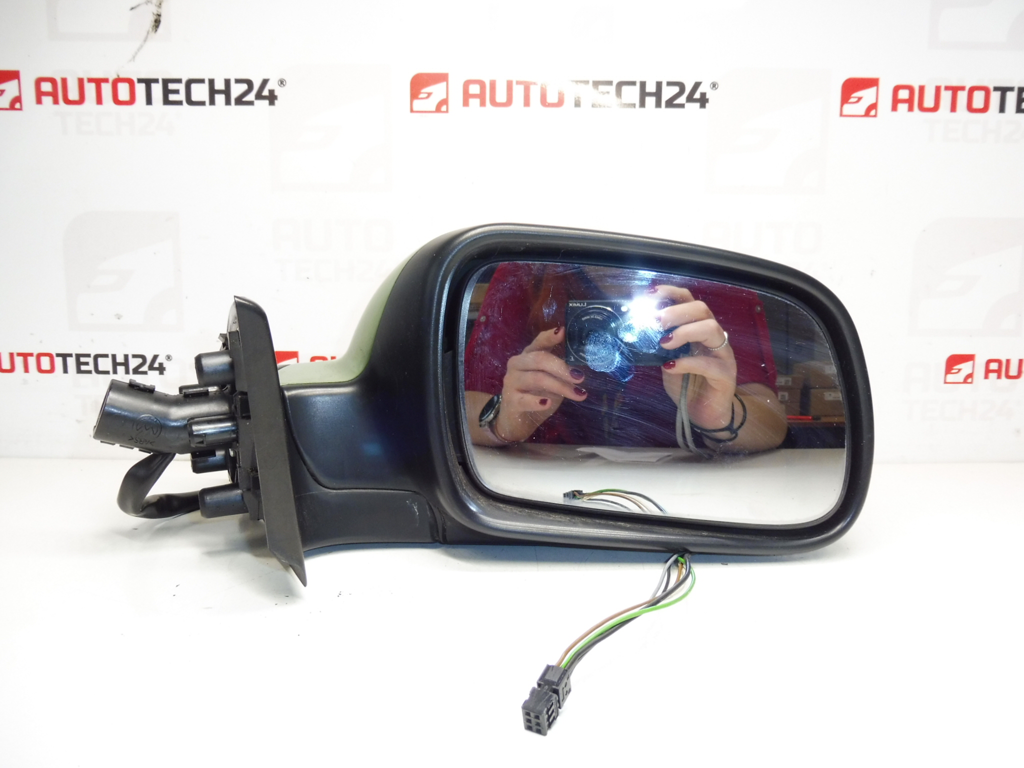 Right Mirror Peugeot 307 Green KSMC 8149AX