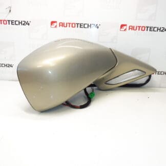 Rearview mirror right electrically folded gray KDD Citroën C8 14888830ZR 8153FW
