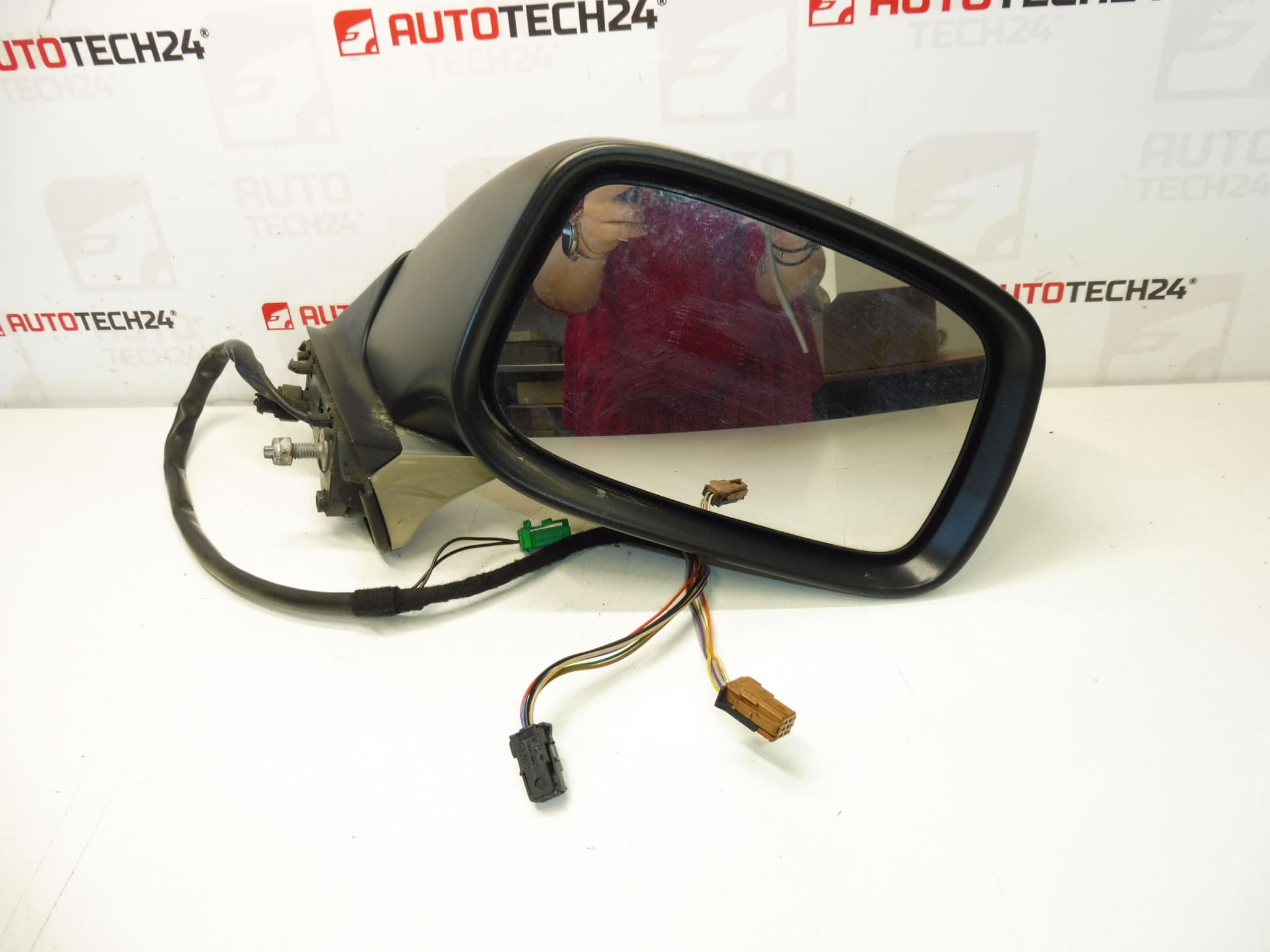 Right Electrically Folding Side Mirror Gray KDD Citroën C8 14888830ZR 8153FW - Image 2