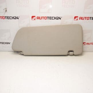 Sun visor Peugeot 308 left16115133bj