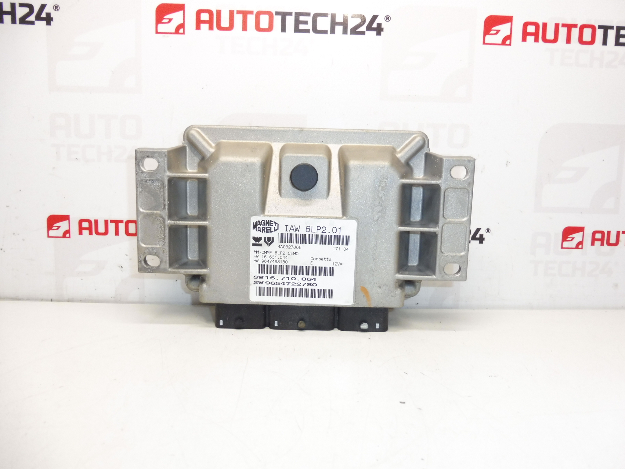 MAGNETI MARELLI IAW 6LP2.01 Engine Control Unit 9647498180 9654722780 194031