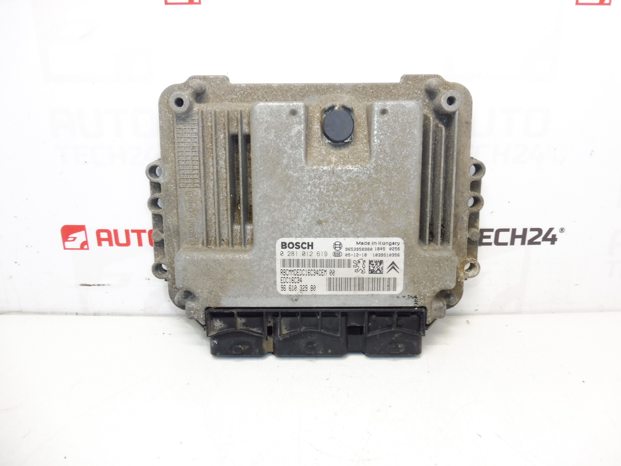 Bosch Control Unit EDC16C34 1.6 HDI 0281012619 9661023980