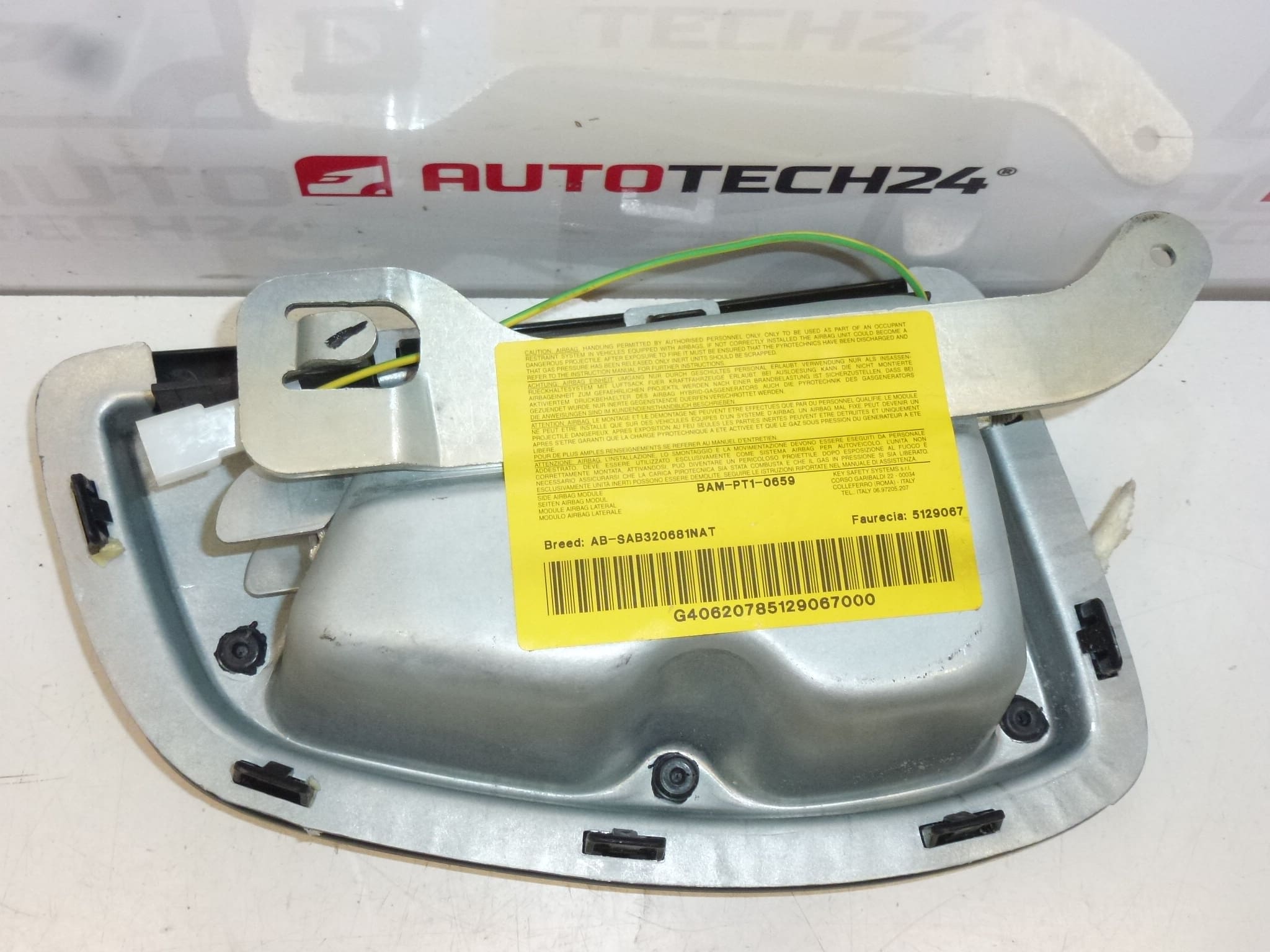 Seat airbag for Citroën C8 / Peugeot 807, right - 5129067 / 8216NR - Image 2