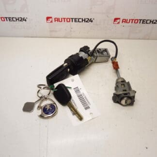 Set of locks and 2 keys Citroën Peugeot 4162SS 4162KF 4162XT
