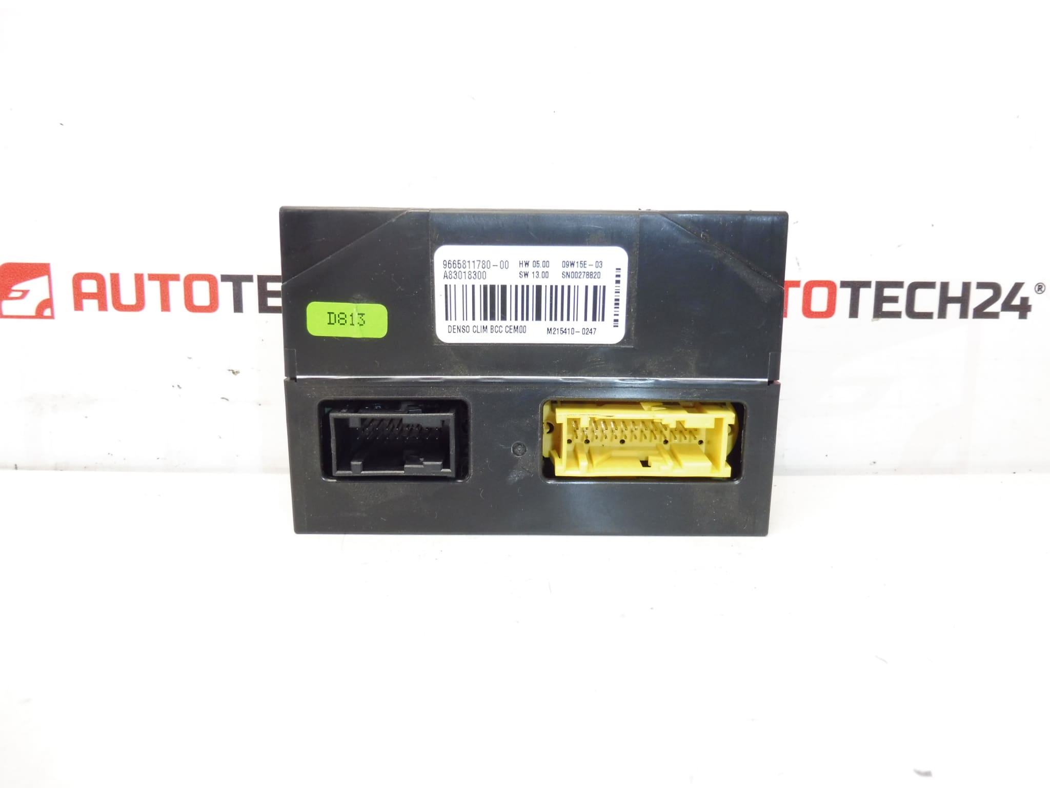 Citroën C4 Picasso 9665811780 control unit