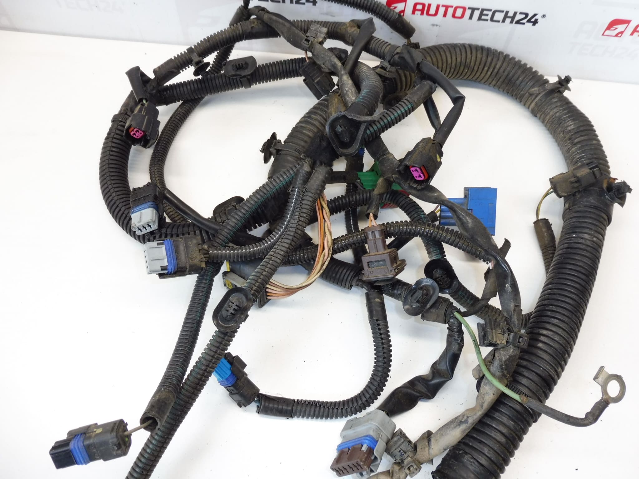 Engine Wiring Harness Citroën Peugeot 1.8 16V 6FY 9663502680 9663502580 - Image 2